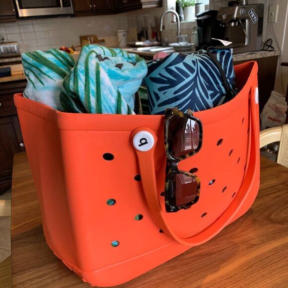 EVA bogg/croc bag phone holder accessory, mounts, velcro strap, soft no scratch - Picture 13 of 16